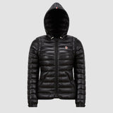 KARURA 2-IN-1 HOODED SHORT DOWN JACKET