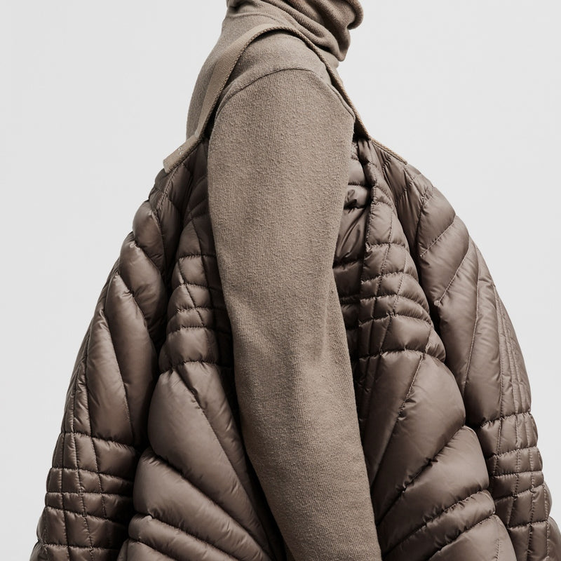 MONCLER + RICK OWENS MEGAPENTA FLIGHT DOWN BOMBER JACKET