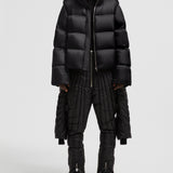 MONCLER + RICK OWENS CYCLOPIC SHEARLING SHORT DOWN JACKET