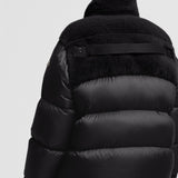 MONCLER + RICK OWENS CYCLOPIC SHEARLING SHORT DOWN JACKET
