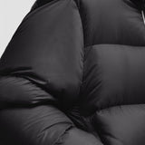 MONCLER + RICK OWENS CYCLOPIC SHEARLING SHORT DOWN JACKET