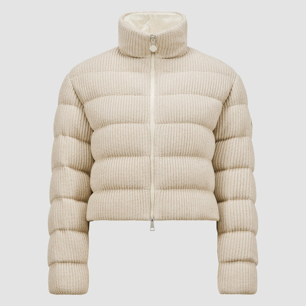 THOIRY LAMINATED COTTON SHORT DOWN JACKET