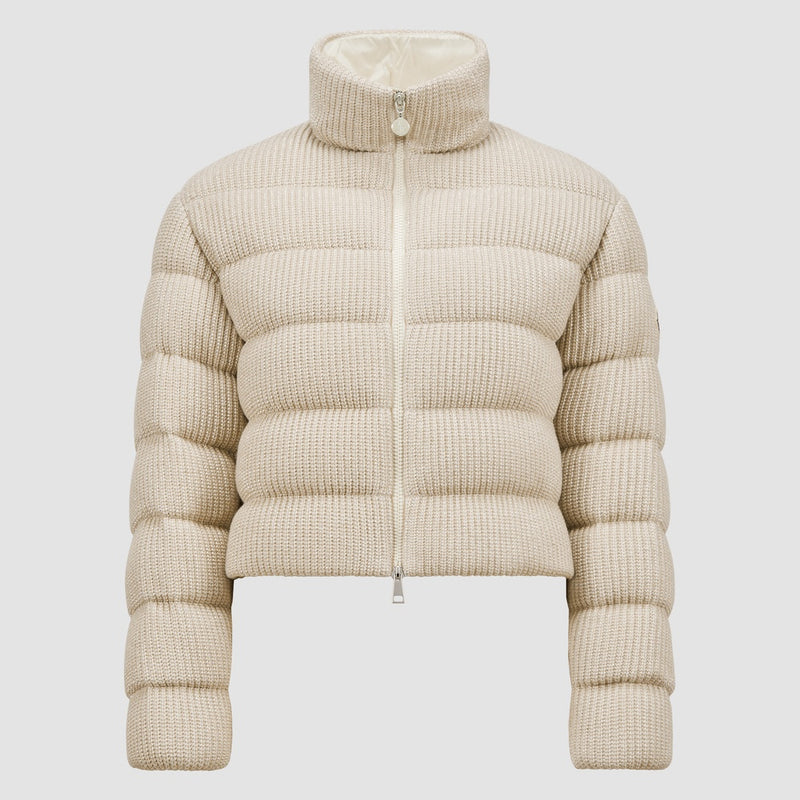 THOIRY LAMINATED COTTON SHORT DOWN JACKET