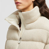 THOIRY LAMINATED COTTON SHORT DOWN JACKET