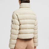 THOIRY LAMINATED COTTON SHORT DOWN JACKET