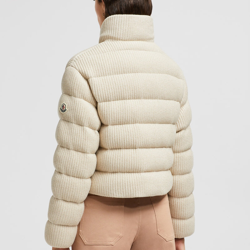 THOIRY LAMINATED COTTON SHORT DOWN JACKET
