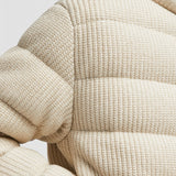 THOIRY LAMINATED COTTON SHORT DOWN JACKET