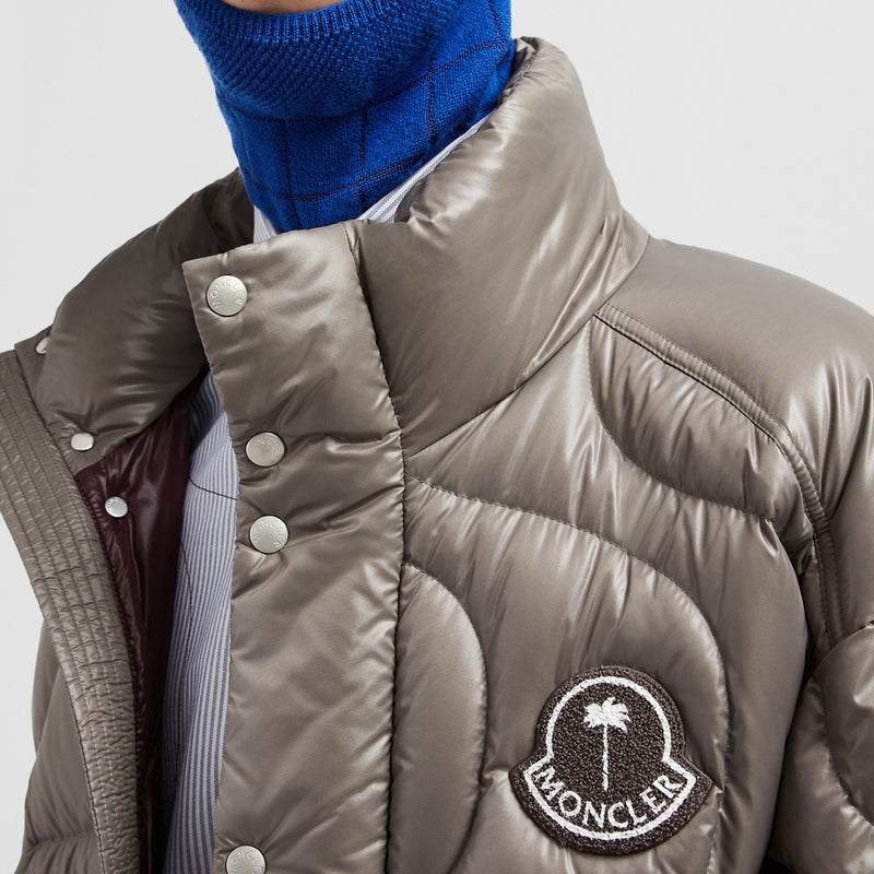 MONCLER X PALM ANGELS HAUNANI SHORT DOWN JACKET