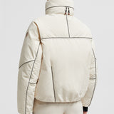 KLAIS HOODED SHORT DOWN JACKET