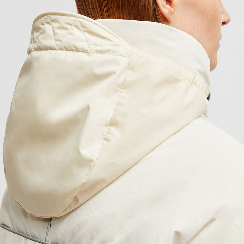 KLAIS HOODED SHORT DOWN JACKET
