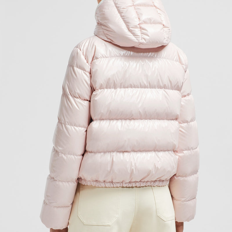 ANDRO HOODED SHORT DOWN JACKET