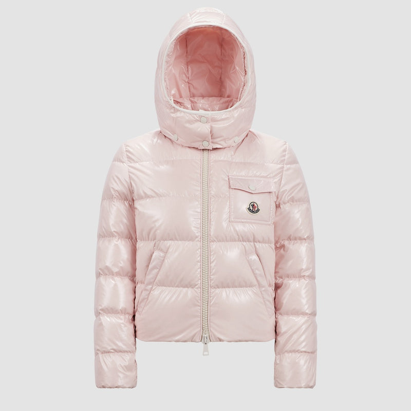 ANDRO HOODED SHORT DOWN JACKET