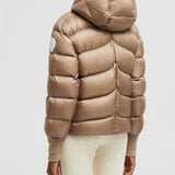 MONCLER X LULU LI POSTERUS HOODED SHORT DOWN JACKET