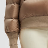 MONCLER X LULU LI POSTERUS HOODED SHORT DOWN JACKET