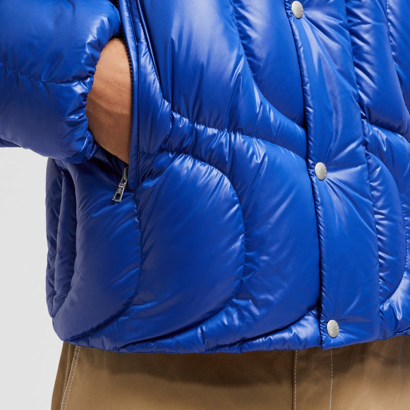 MONCLER X PALM ANGELS HAUNANI SHORT DOWN JACKET