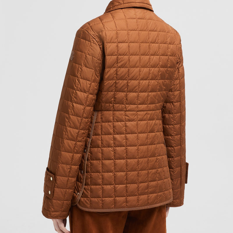 EPINAL SQUARE-QUILTED DOWN SHIRT JACKET