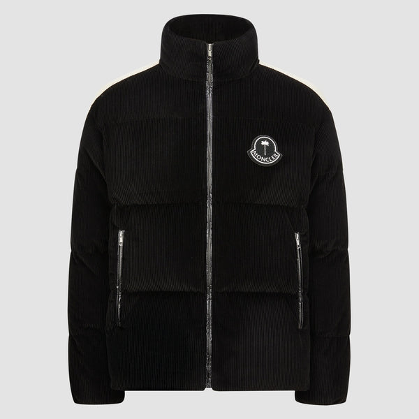 MONCLER X PALM ANGELS ABROLHOS CORDUROY SHORT DOWN JACKET