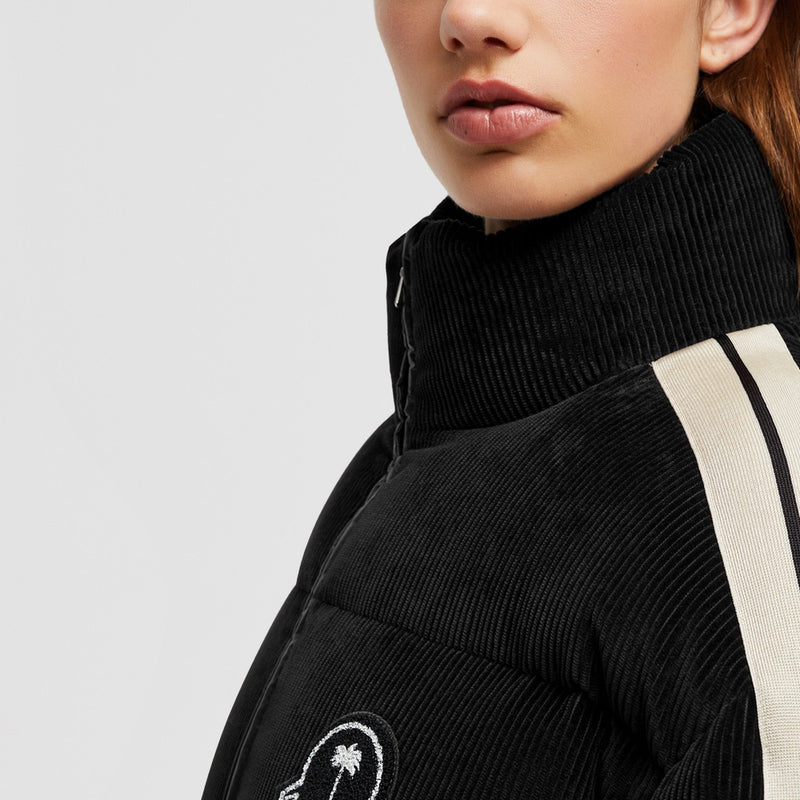 MONCLER X PALM ANGELS ABROLHOS CORDUROY SHORT DOWN JACKET