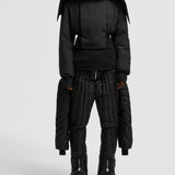 MONCLER + RICK OWENS ALICE HOODED SHORT DOWN JACKET