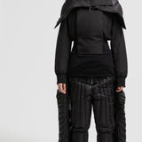 MONCLER + RICK OWENS ALICE HOODED SHORT DOWN JACKET