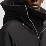 MONCLER + RICK OWENS ALICE HOODED SHORT DOWN JACKET