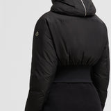 MONCLER + RICK OWENS ALICE HOODED SHORT DOWN JACKET