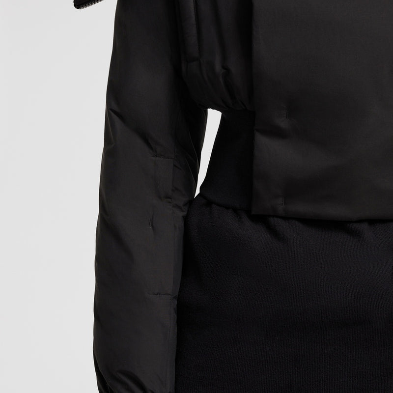 MONCLER + RICK OWENS ALICE HOODED SHORT DOWN JACKET