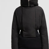 MONCLER + RICK OWENS ALICE HOODED SHORT DOWN JACKET