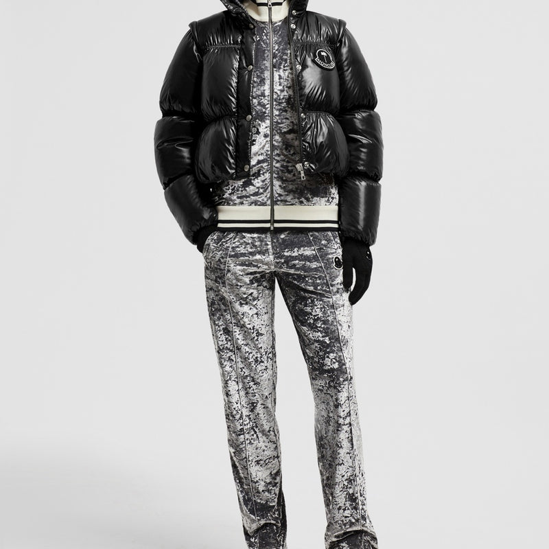 MONCLER X PALM ANGELS NOELLA SHORT DOWN JACKET