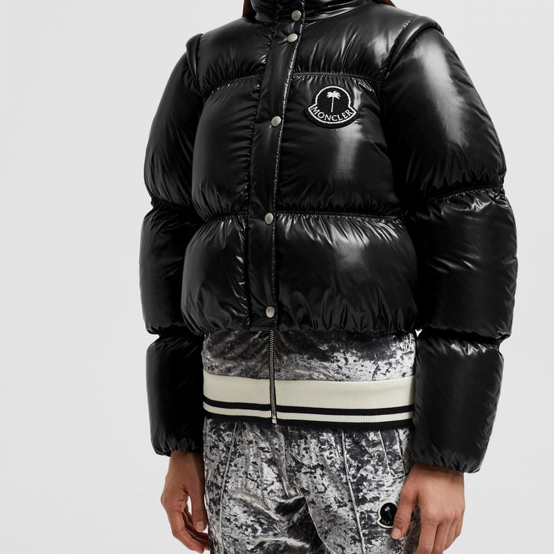 MONCLER X PALM ANGELS NOELLA SHORT DOWN JACKET