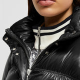 MONCLER X PALM ANGELS NOELLA SHORT DOWN JACKET
