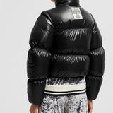 MONCLER X PALM ANGELS NOELLA SHORT DOWN JACKET