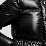 MONCLER X PALM ANGELS NOELLA SHORT DOWN JACKET