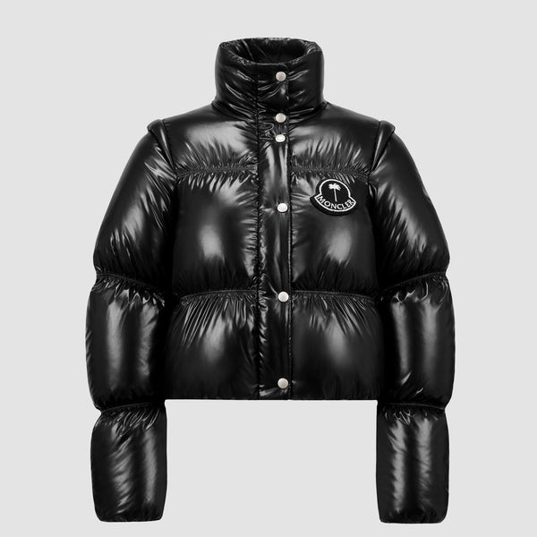MONCLER X PALM ANGELS NOELLA SHORT DOWN JACKET