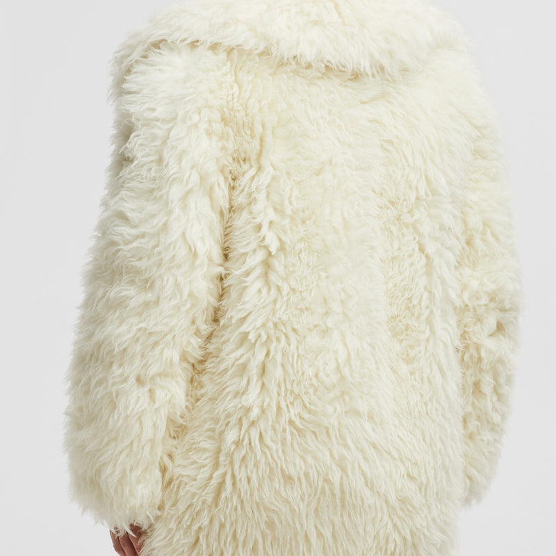 MALENCO PADDED WOOL COAT