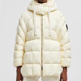 MONCLER X LULU LI DORAVANTE HOODED MID-LENGTH DOWN JACKET