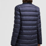 GENCAYLONG BRAIDED TRIM MID-LENGTH DOWN JACKET