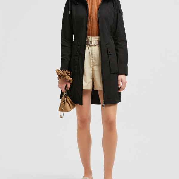 LAERTE HOODED PARKA COAT