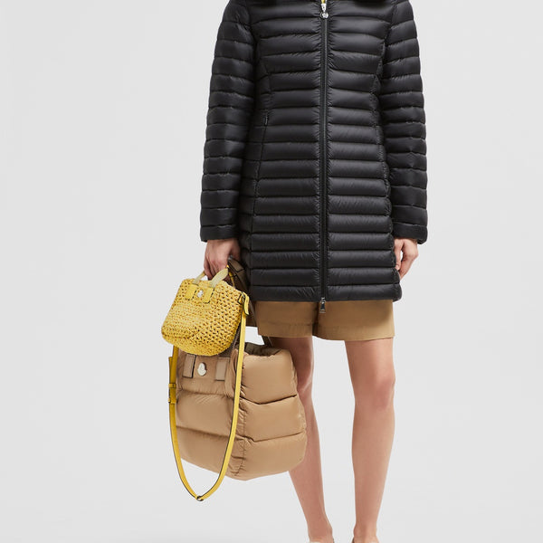 IGELONG HOODED LONG DOWN JACKET
