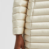 IGELONG HOODED LONG DOWN JACKET