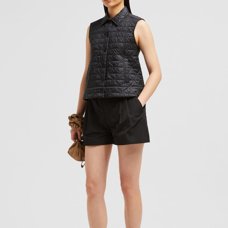 VAYRES DIAMOND-QUILTED PADDED GILET