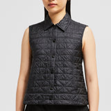 VAYRES DIAMOND-QUILTED PADDED GILET