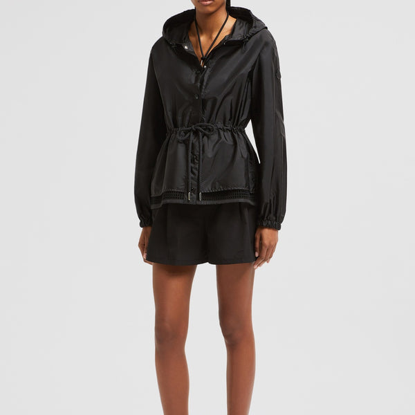 ROCHEBONNE HOODED TAFFETA JACKET
