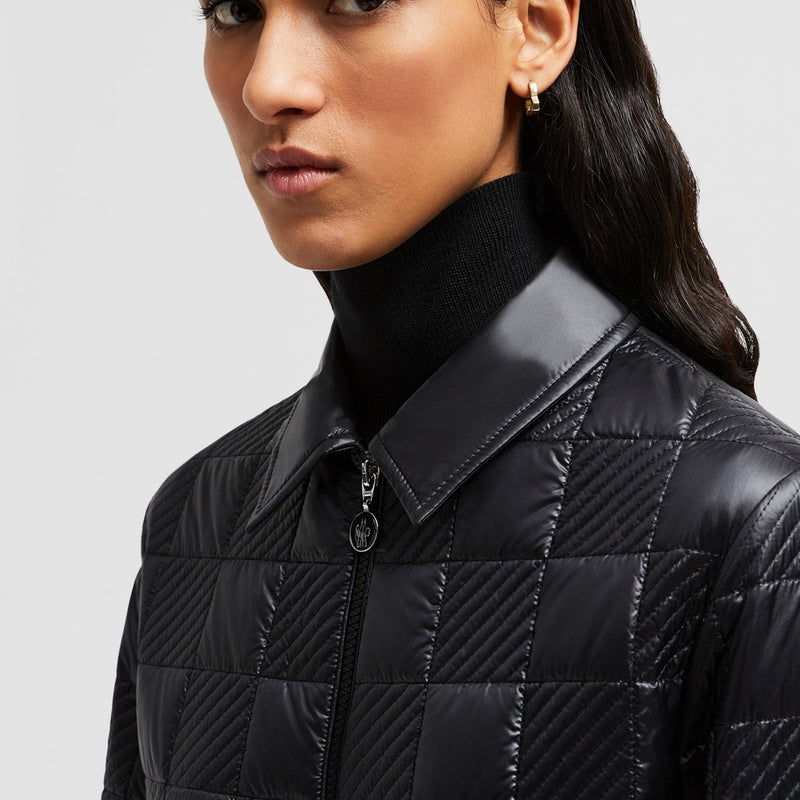 PADDED ZIP-UP SHIRT JACKET