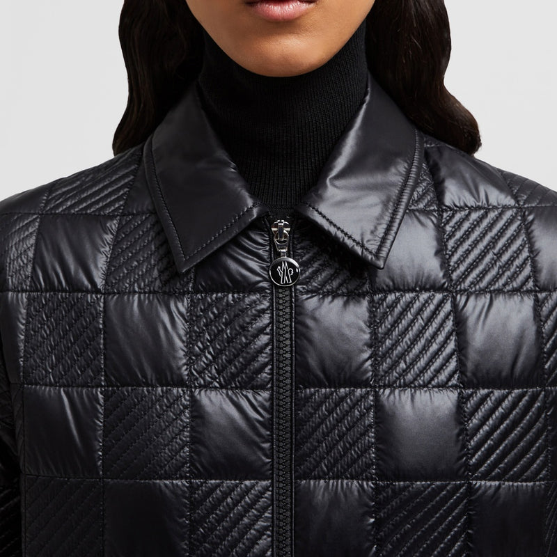 PADDED ZIP-UP SHIRT JACKET