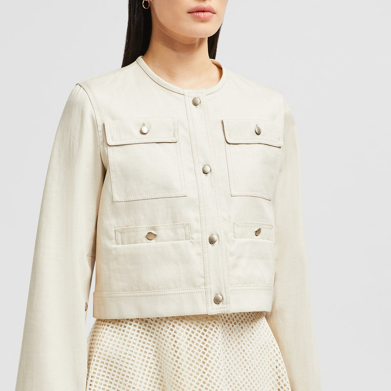 CHATEL COTTON & LINEN JACKET
