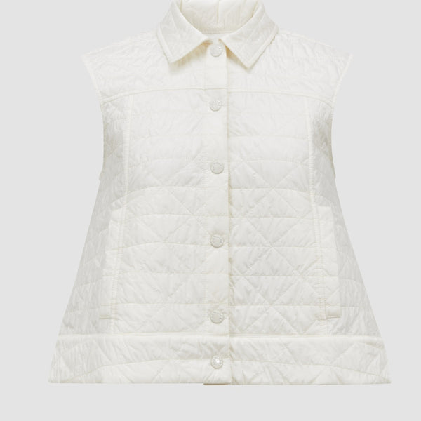 VAYRES DIAMOND-QUILTED PADDED GILET