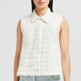 VAYRES DIAMOND-QUILTED PADDED GILET