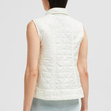 VAYRES DIAMOND-QUILTED PADDED GILET