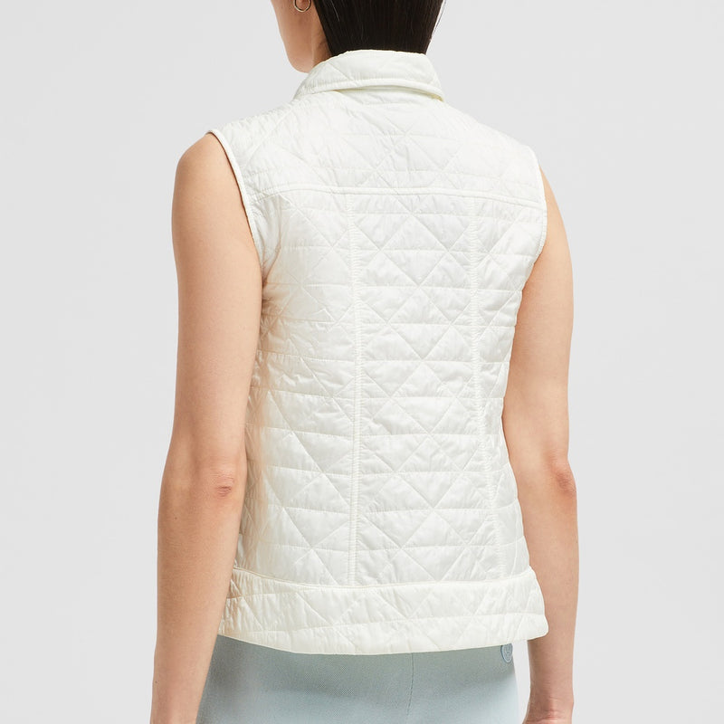 VAYRES DIAMOND-QUILTED PADDED GILET